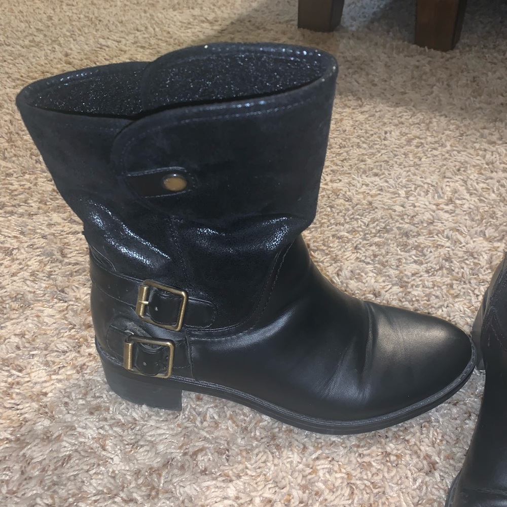 Naturalizer boots, size 8, black